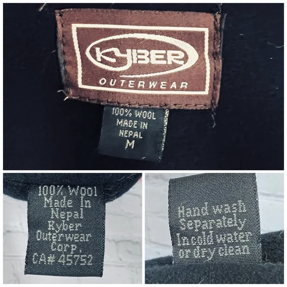 🧸🌈NWT🤩 |•KYBER•| Hand Made Wool Bear Fleece Lined Sweater + Mittens🌈 - Picture 9 of 16